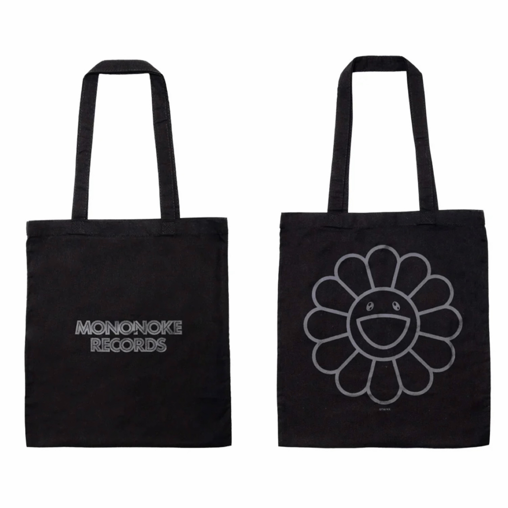 TONARI NO ZINGARO x 村上隆 MONONOKE RECORDS 經典太陽花帆布ToteBag 