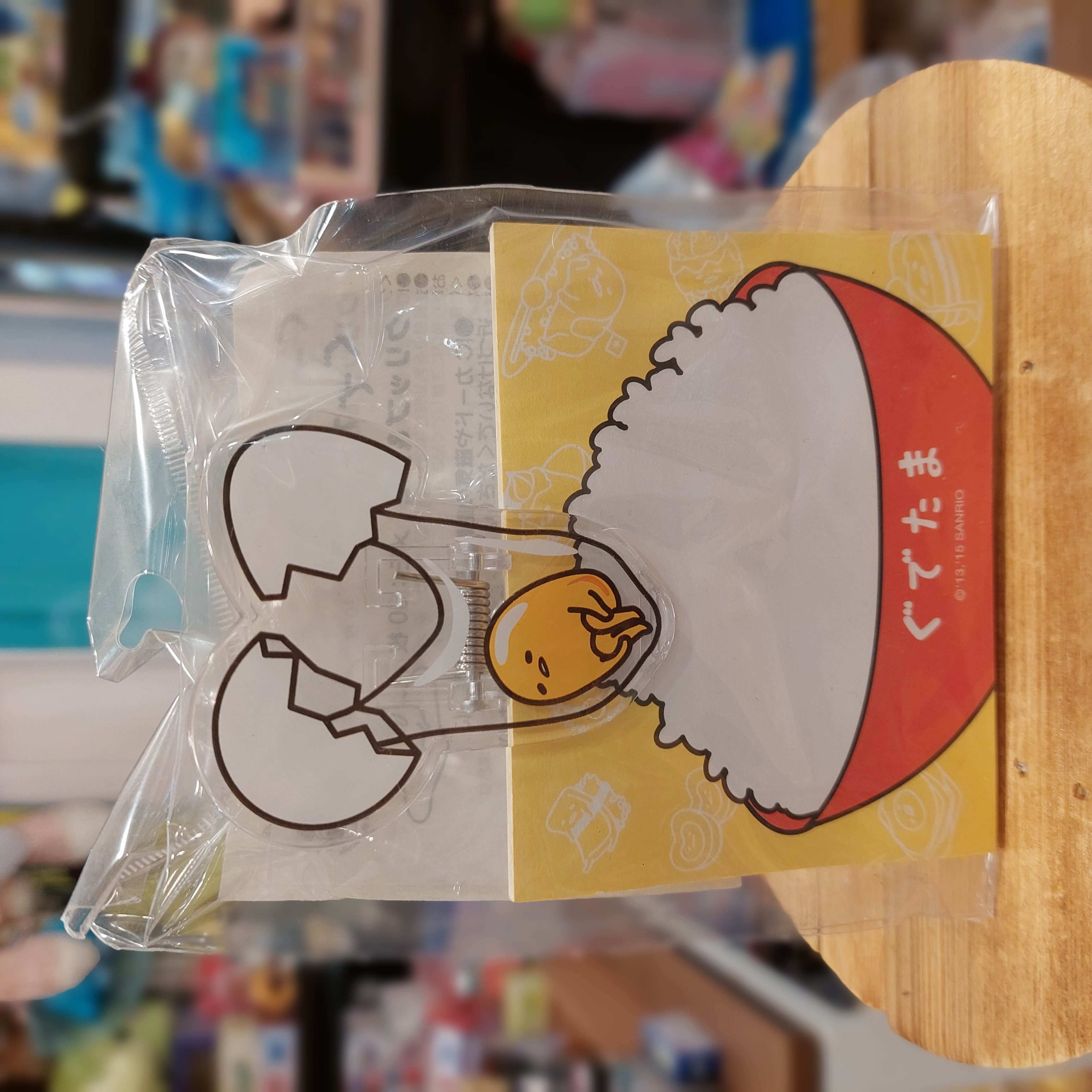 原裝 日本 Gudetama 蛋黃哥 夾仔 Memo Pad