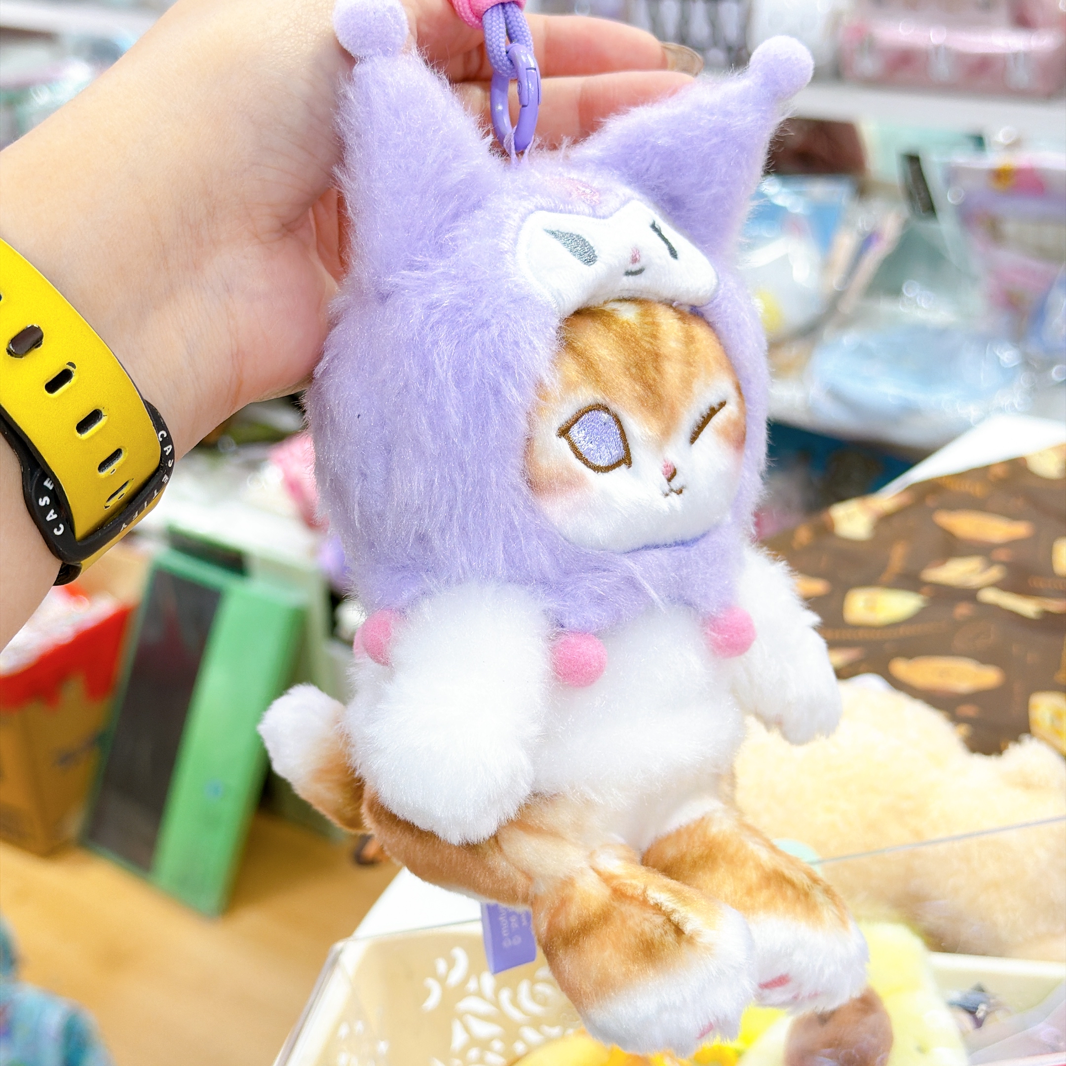 日本直送Sanrio mofusand 合作系列新款公仔掛飾