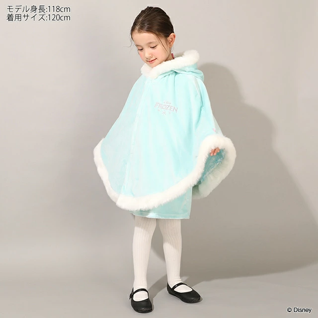 🆕【⭐訂購⭐】 🇯🇵日本直送 🌀#DisneyPrincess / #Frozen 公主造型 絨毛斗篷🌀[PLJA-0272] [261127]