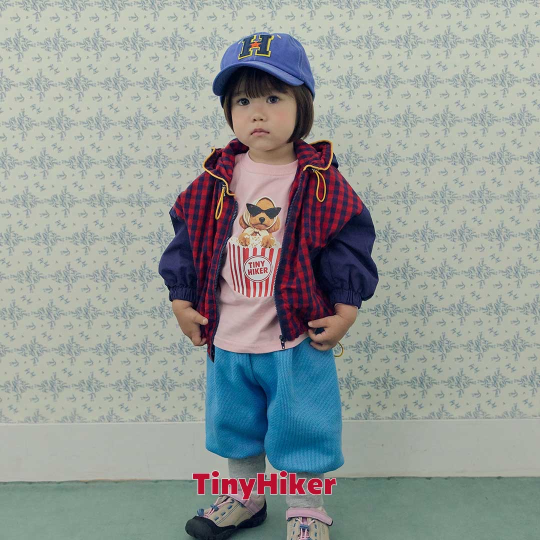 Tiny |  Pposik Check Hoodie Jumper