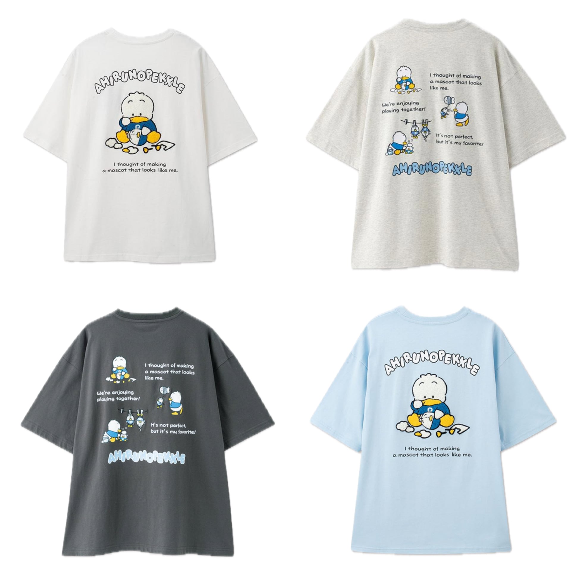 日本預訂📍日本Sanrio AP鴨得意夏日造型系列 - 短袖Tee 2026年10月下旬出貨