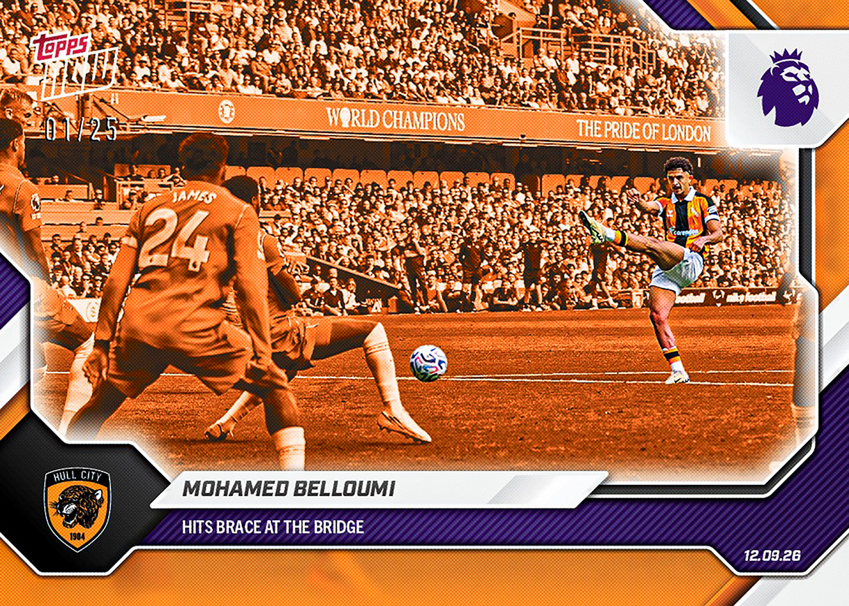 Mohamed Belloumi - 2026-27 Premier League Topps NOW® #26【團購】