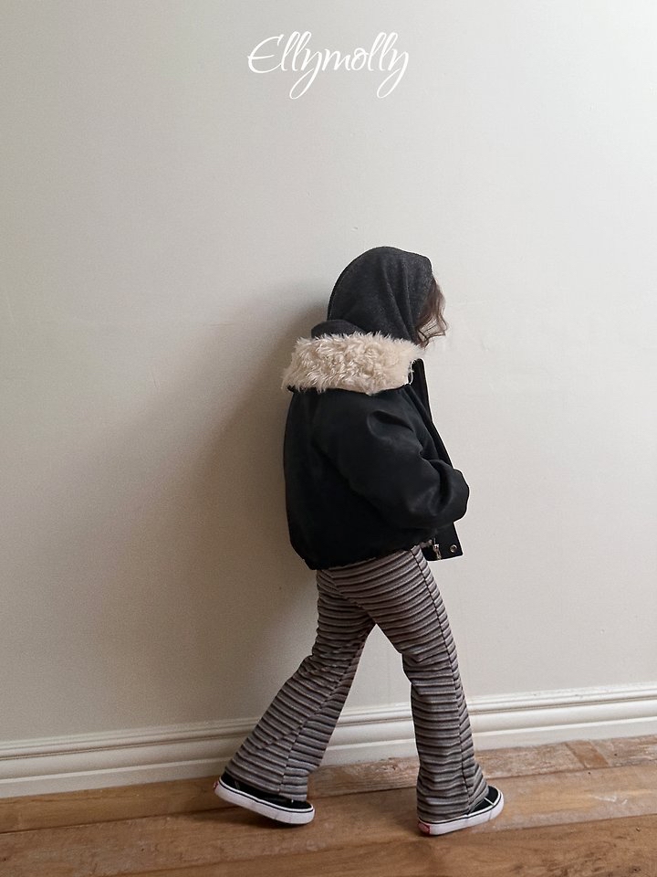 Ellymolly | Big-Collar Shearling Jacket