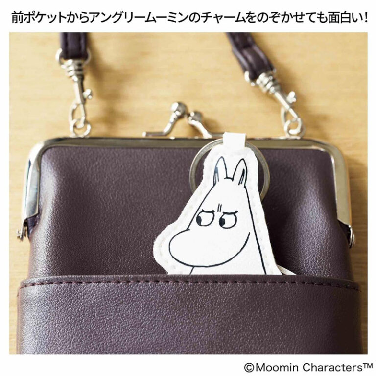MOOMIN 扣環式智慧型手機單肩袋&掛飾    OB004038