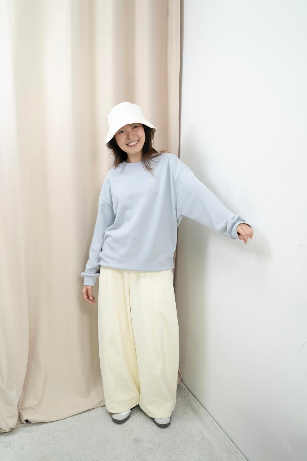 軟熟珠地衞衣（淡藍色）