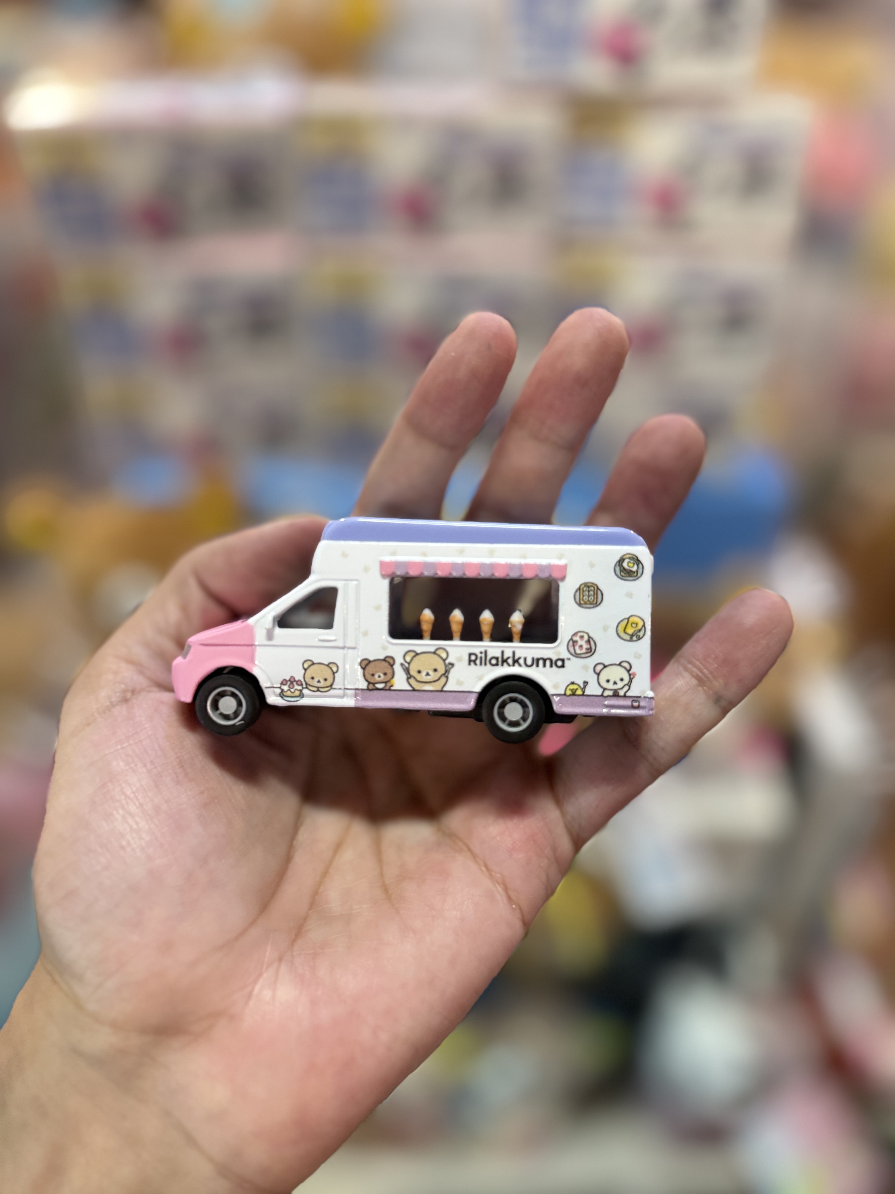《預訂貨品》全新香港版限定rilakkuma雪糕車仔