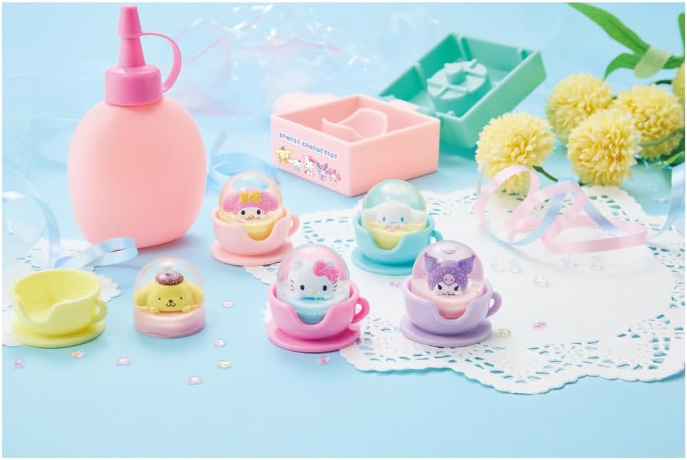 Sanrio 雪花球DIY套裝 兒童手作玩具 水晶球製作 玩具 女童創意玩具 禮物套裝5歲以上 Vbuy