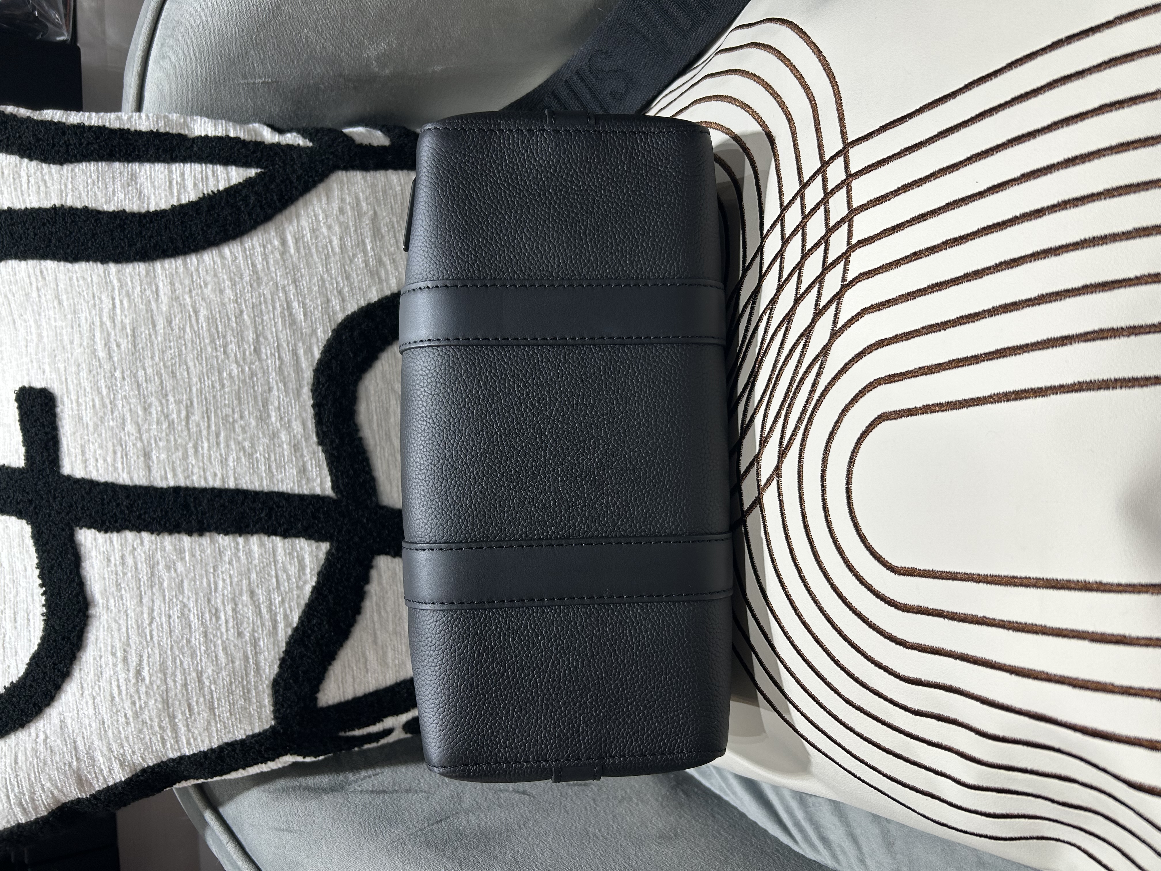 Lv city keepall M59255 黑色Aerogram粒面小牛皮 100%Authentic ,98%new ✅NFC✅dust bag✅盒
