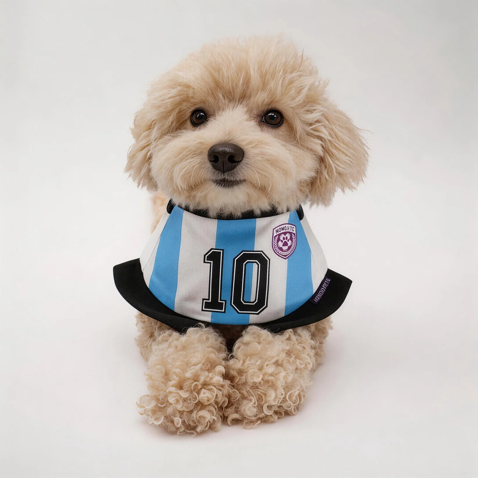Momoji FC (2-Bueno Aires Stripes) | Pet Neckwear
