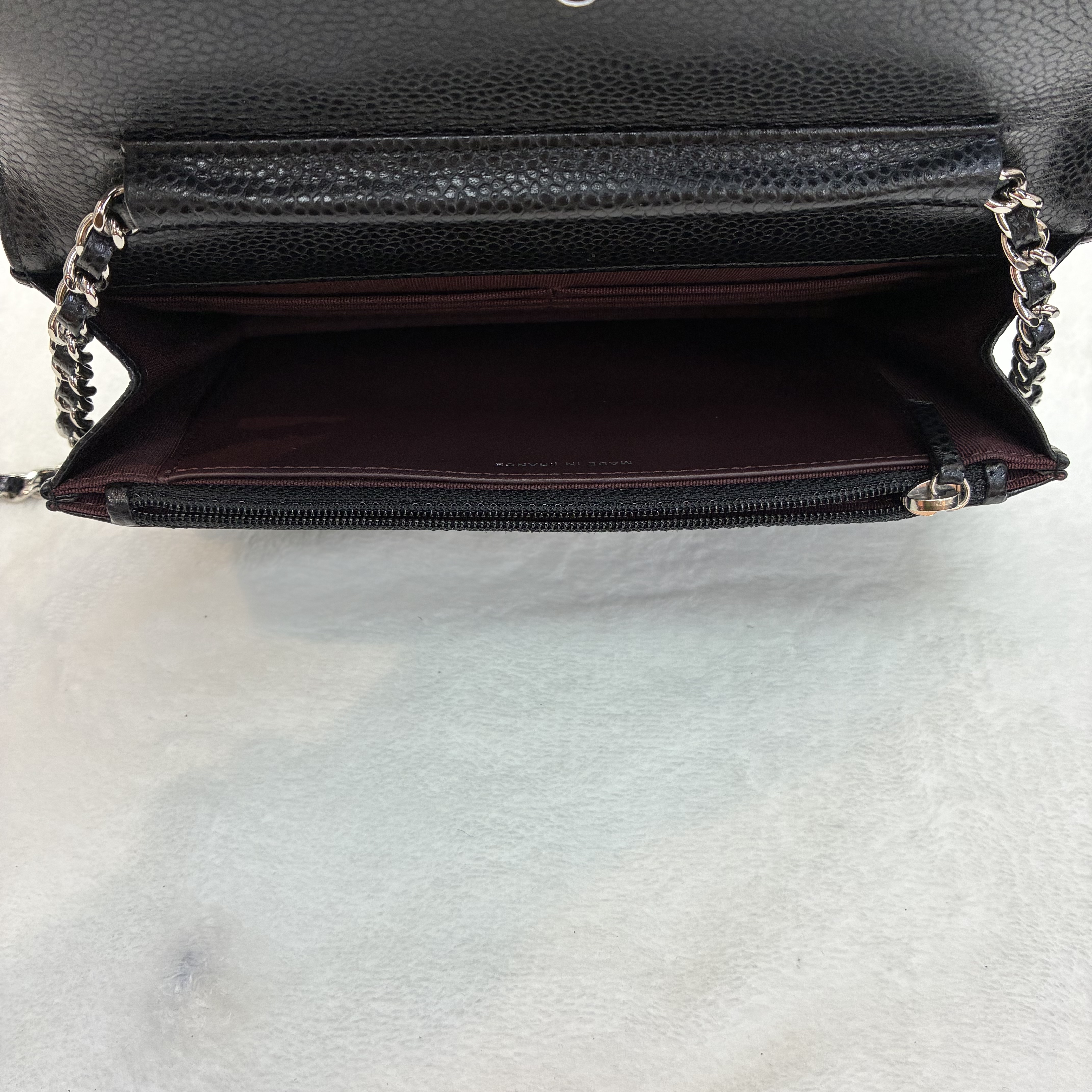 Chanel WOC 荔枝紋牛皮黑色經典🖤