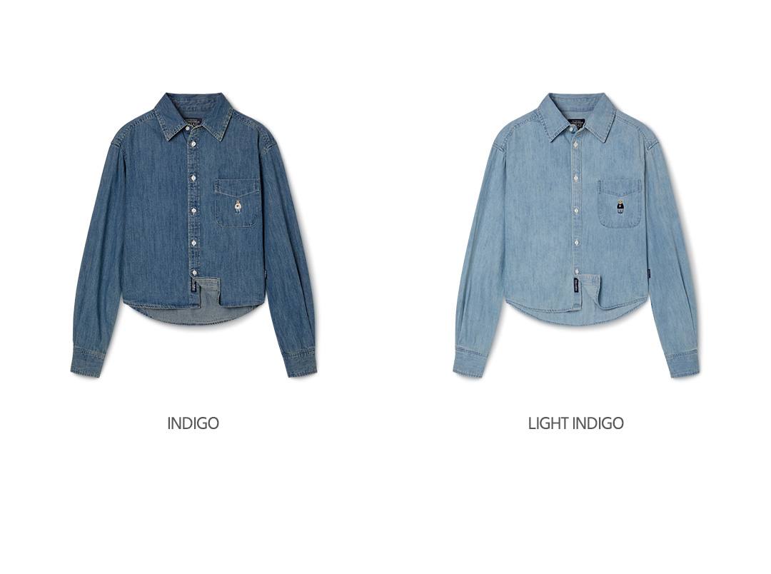 🇰🇷Whoau 小熊牛仔外套✨