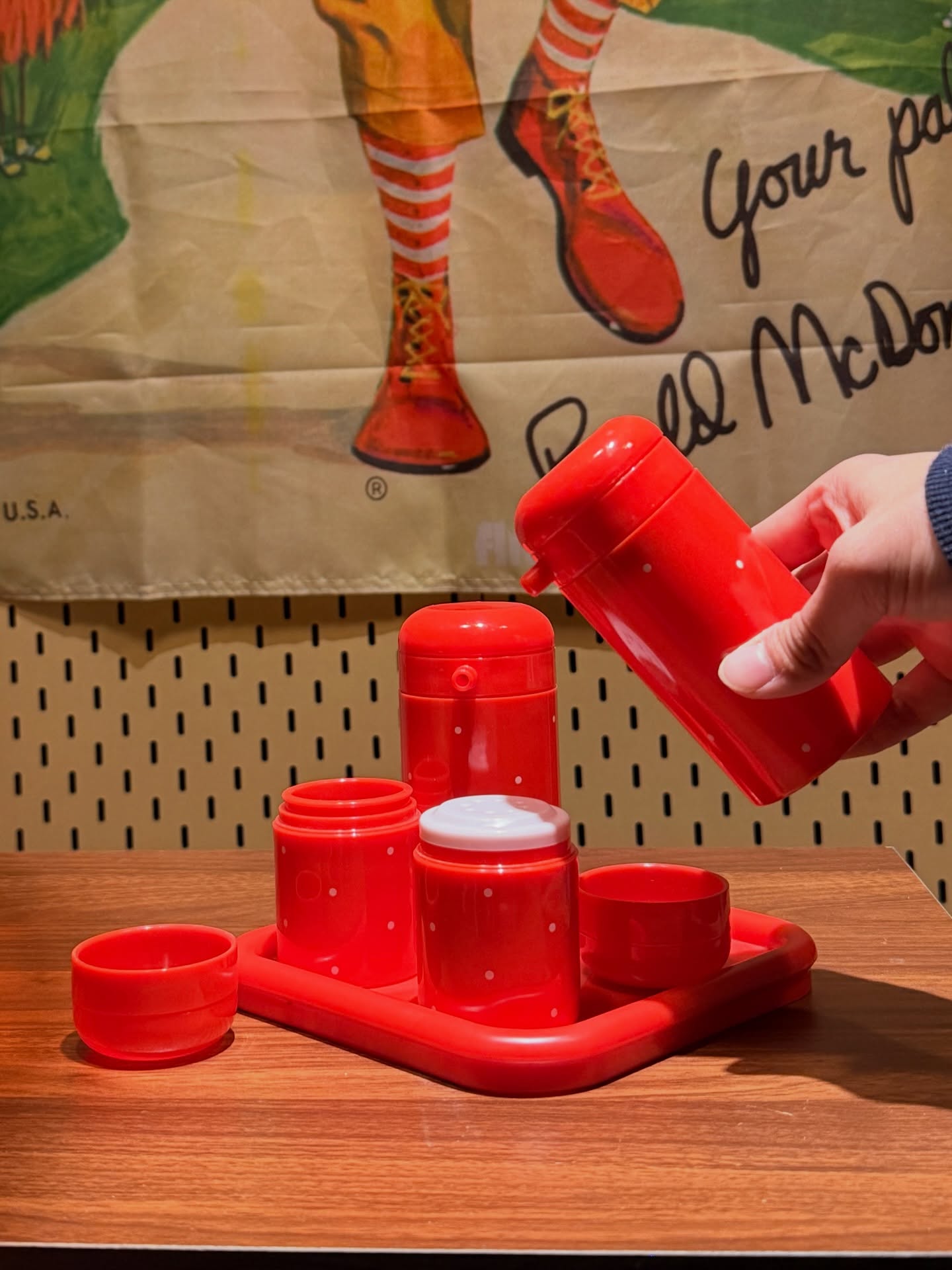 【中古品】餐檯調味瓶組合