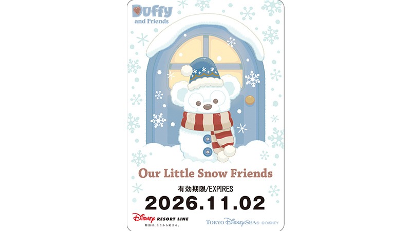 [訂購] [東京迪士尼] ❄️ OUR LITTLE SNOW FRIENDS  記念車票 {TF261065}