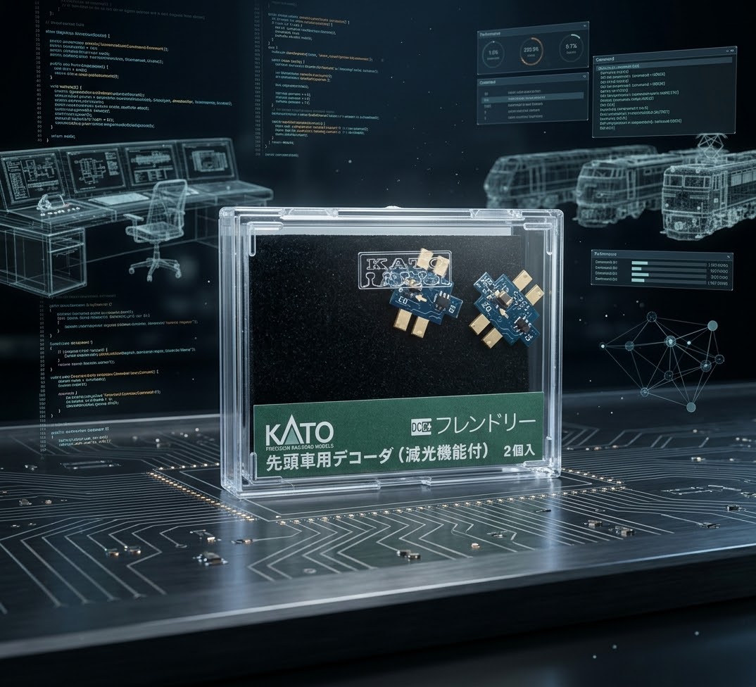 KATO FL12 N車 DCC 頭尾燈控制晶片(Dimmer 光暗控) 2個/Pack