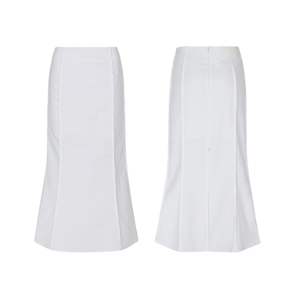 PAIN OR PLEASURE CINDY LONG SKIRT white