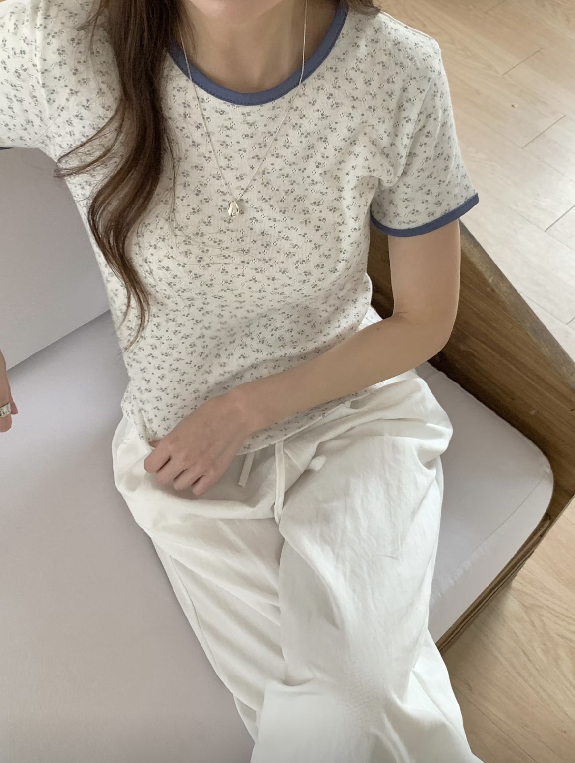 ♡ 清 新 碎 花 上 衣 。限時成本價$98。