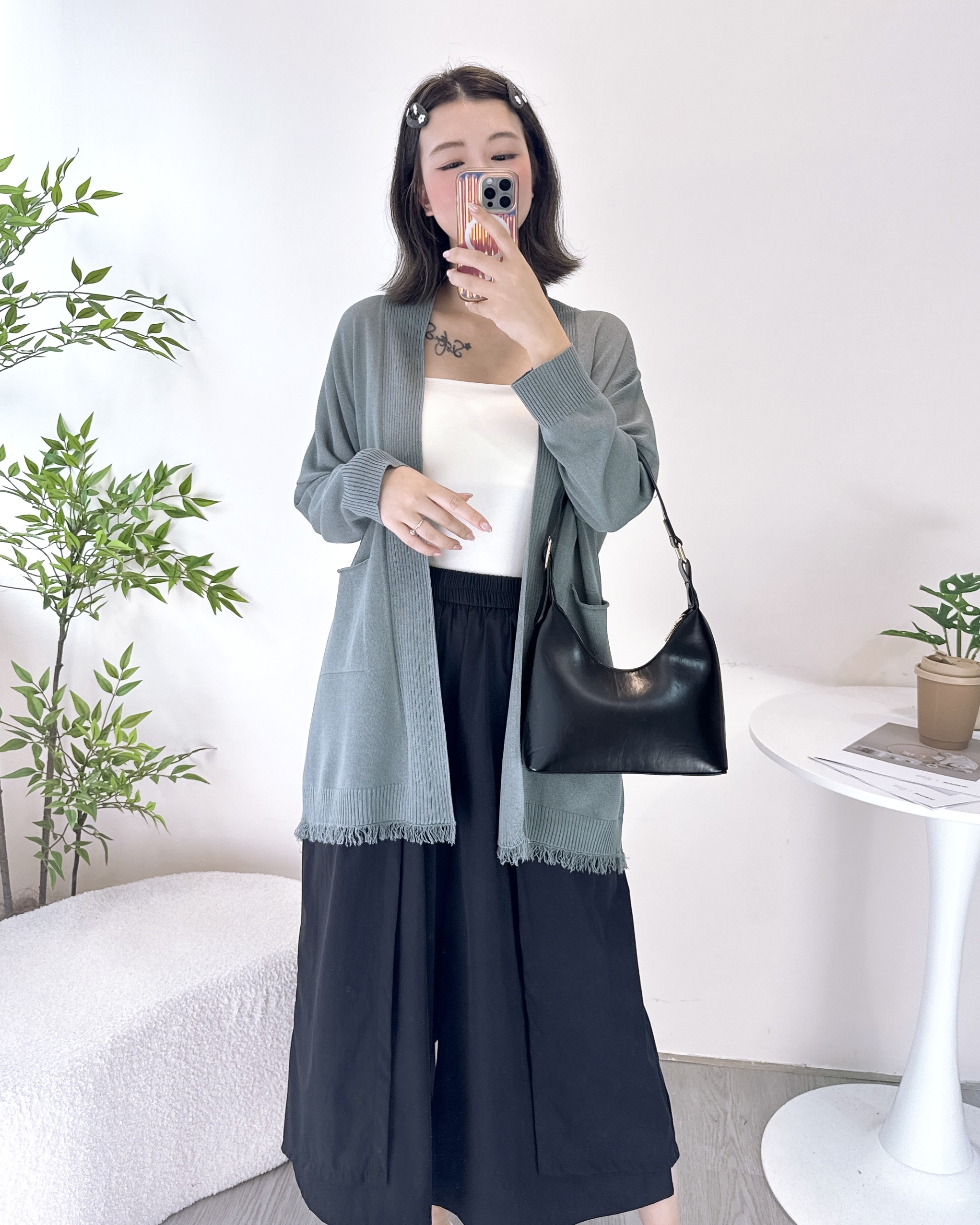 超美垂感Soso線料防曬長外套 3色