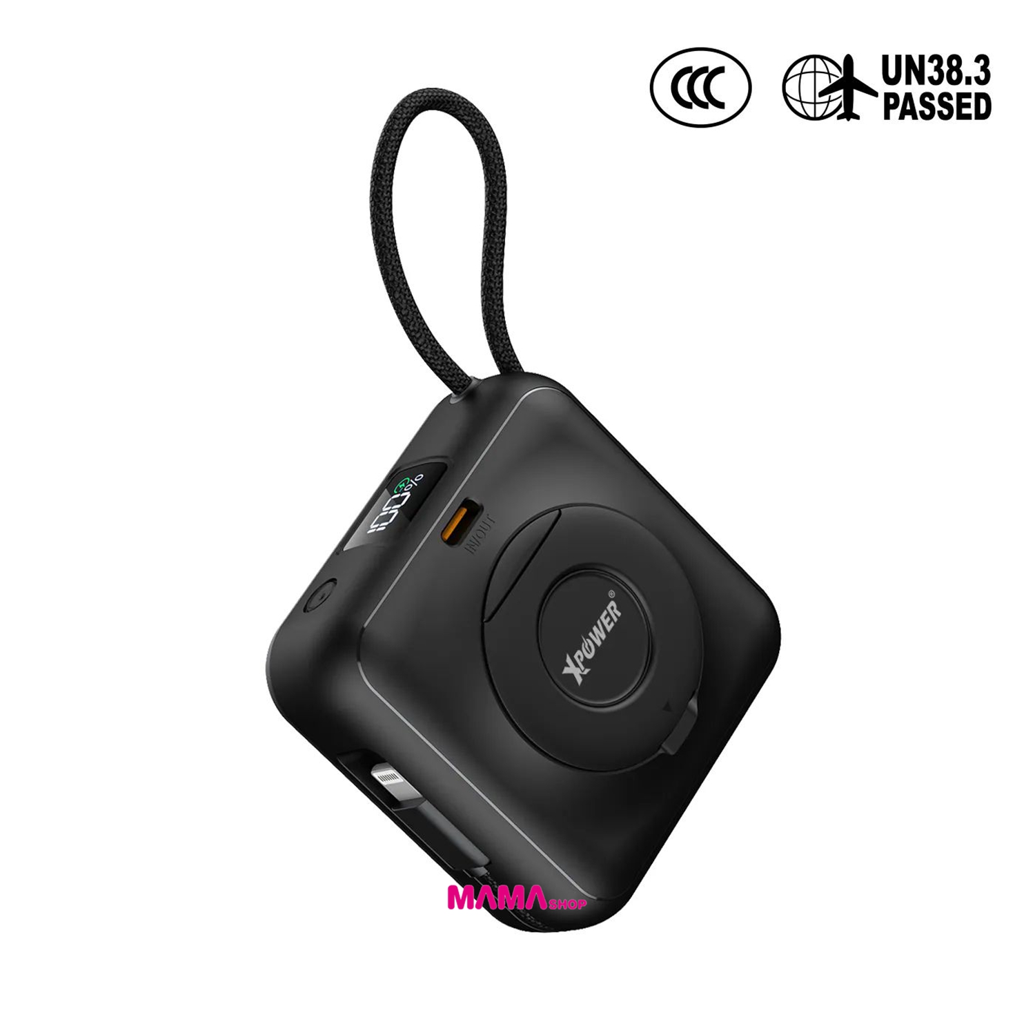 (3C認證)XPower MINI CORE S1052 Type-c 數顯 10000mAh PD+PPS 磁吸移動電源