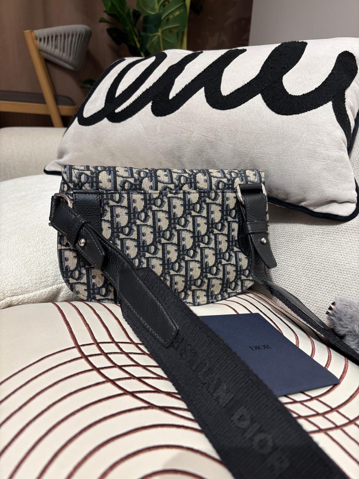 Dior saddle pouch Crossbody Bag 100%Authentic ,95%new ✅dust bag