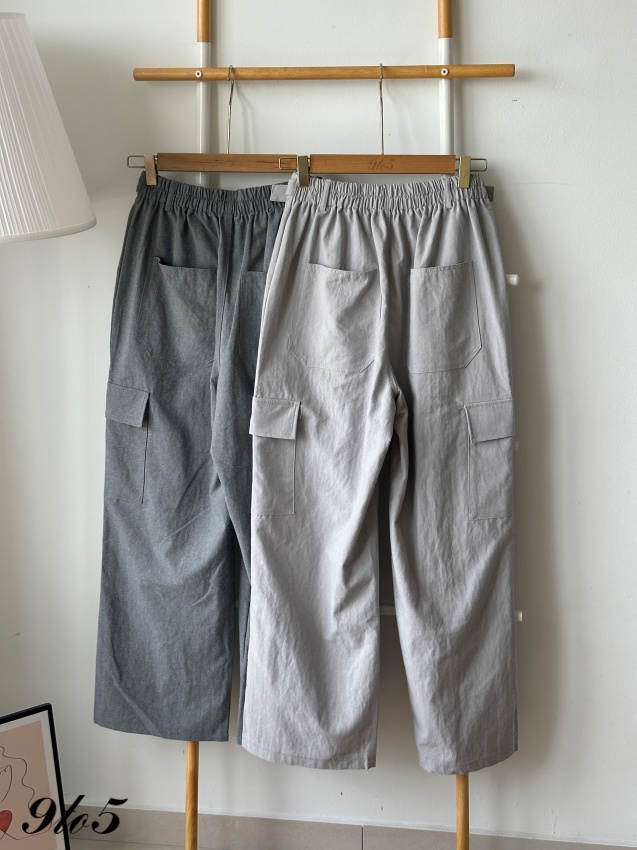 S1910 Cargo cotton long pants - 4 Colors 