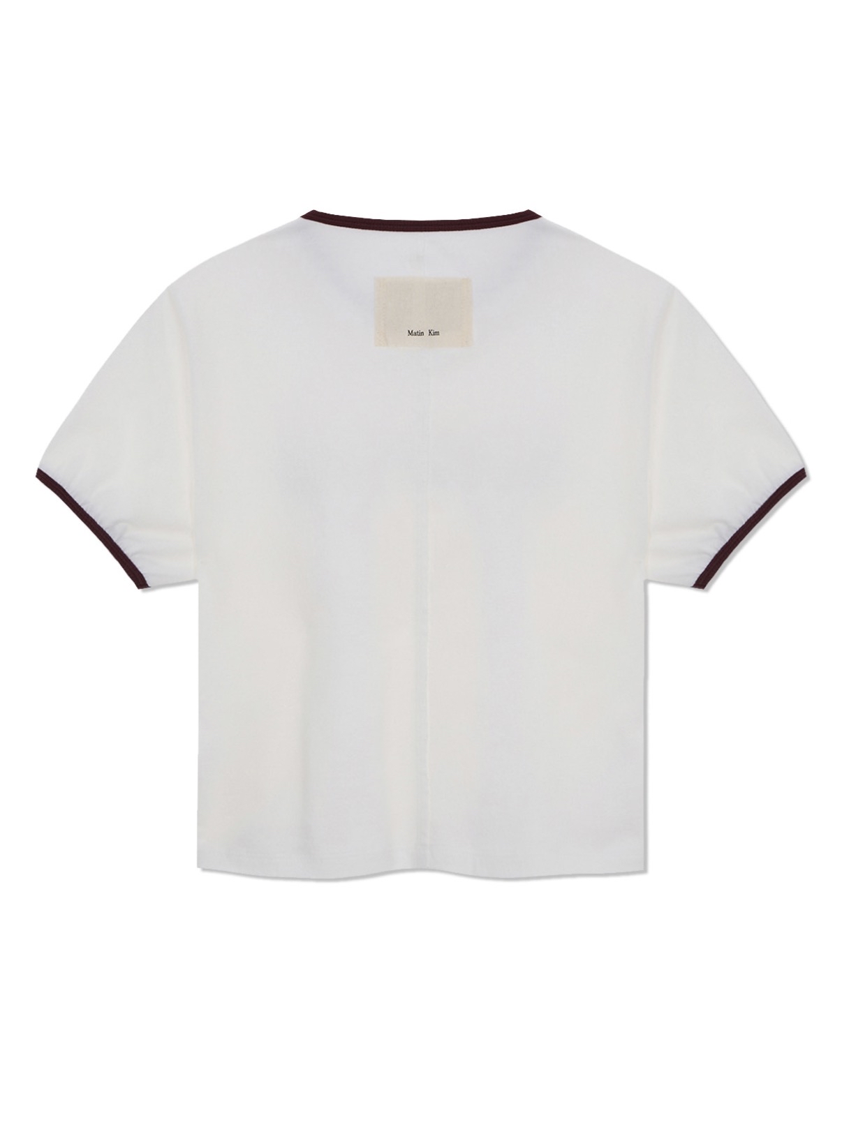 MATIN KIM 特價場 STUD LOGO RINGER TOP 