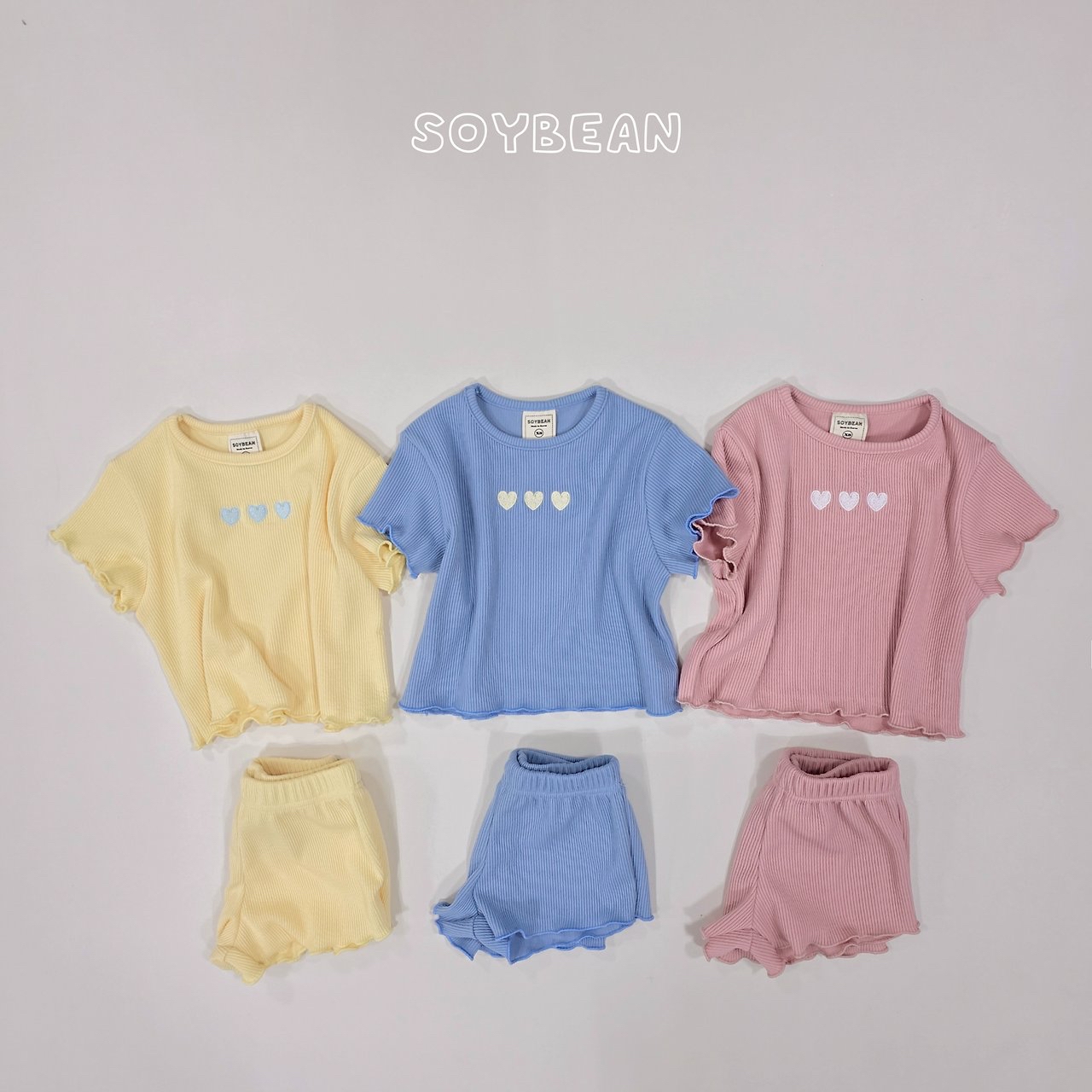 Soybean | Heart T set(Blue XS75-85)