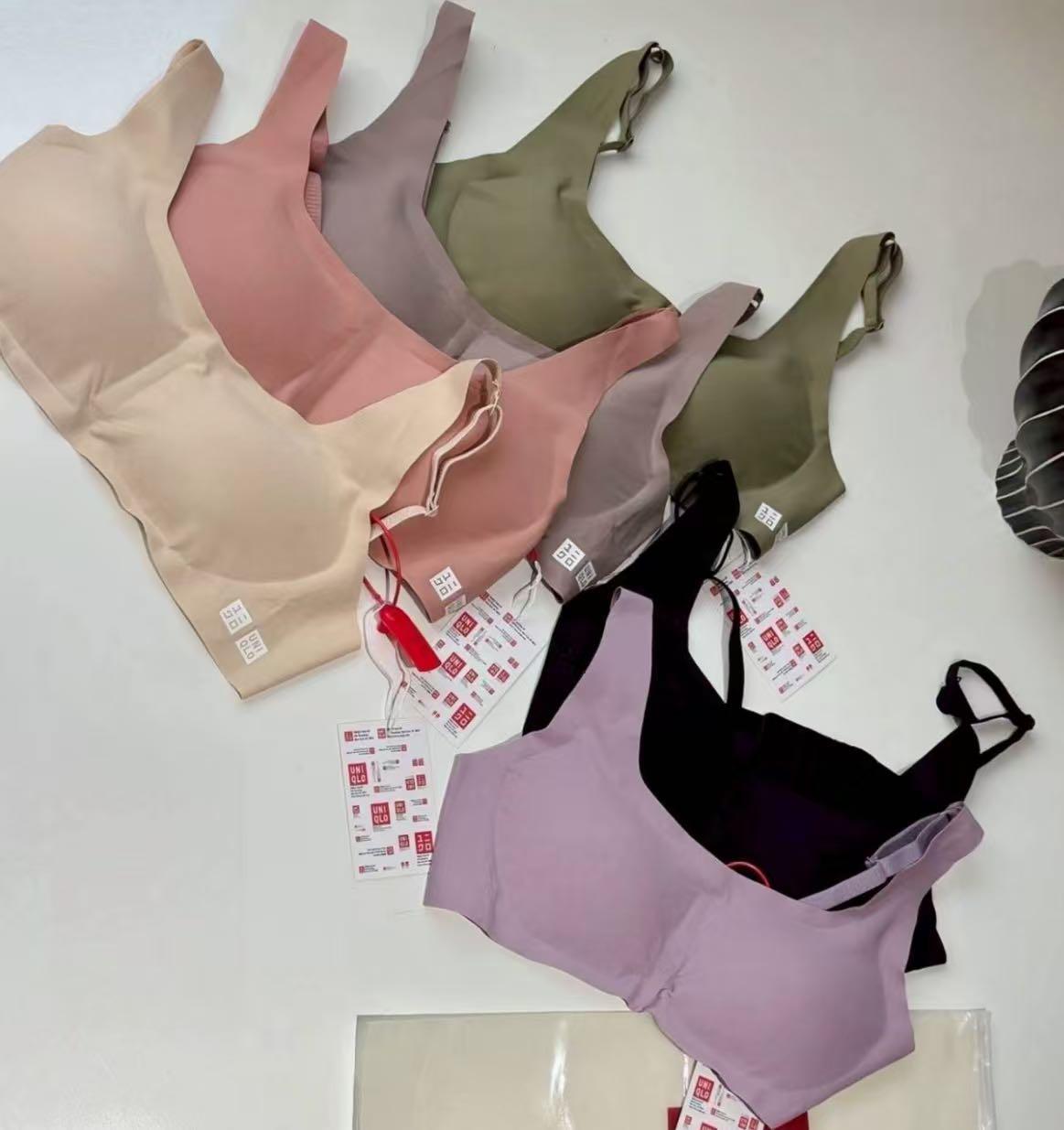 2件$88。UQ原單無痕聚攏內衣