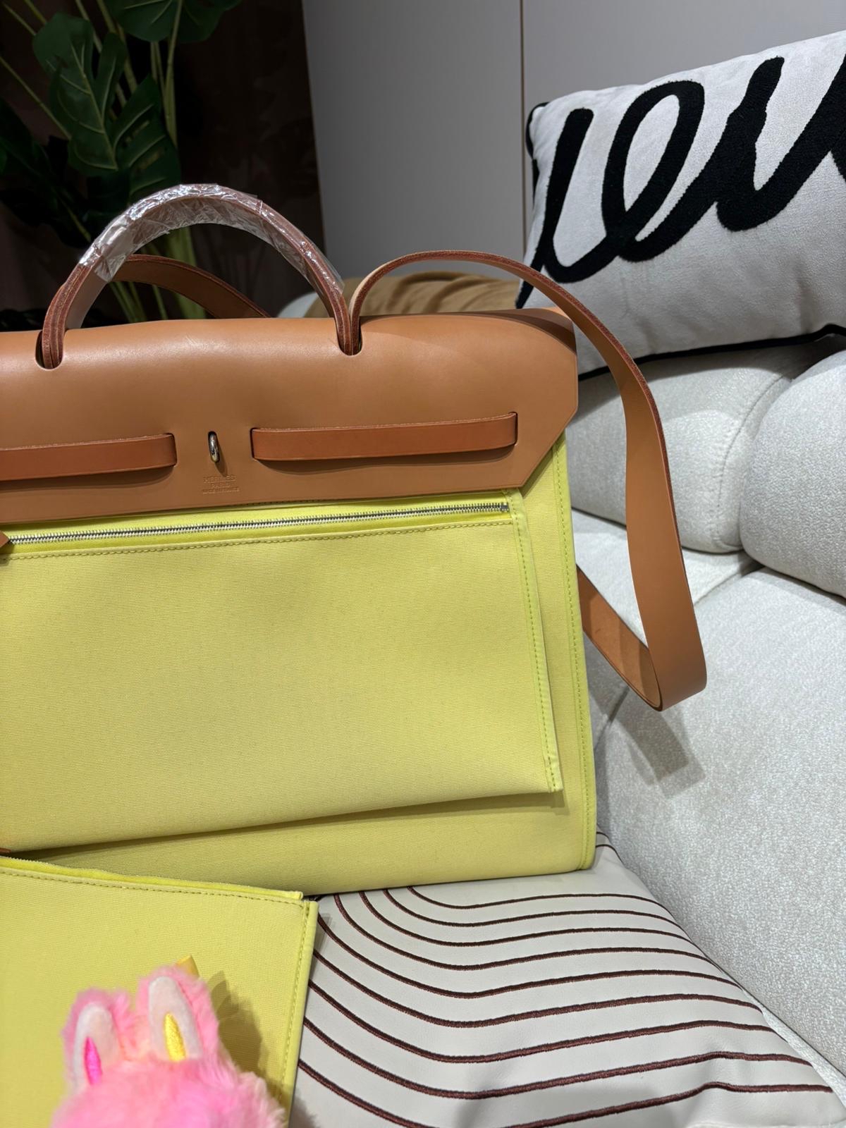 Hermes Herbag 39, 100%Authentic,98%new ✅key lockpad✅dust bag