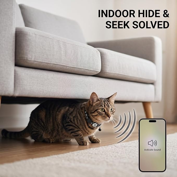EGLANCLIFM Cat Tracker GPS 電子寵物定位器項圈 (預購產品)