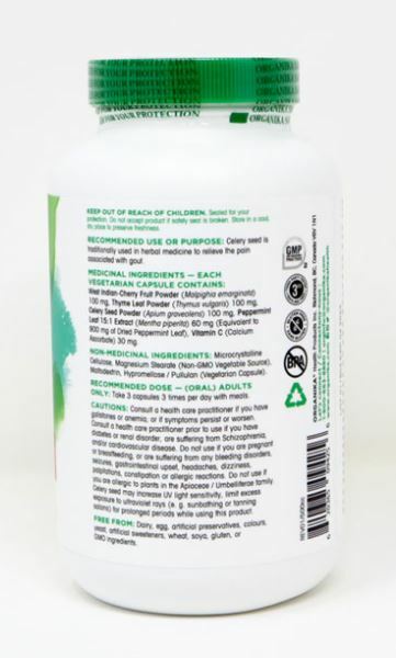 [香港現貨] Organika 痛風靈 (270粒裝)