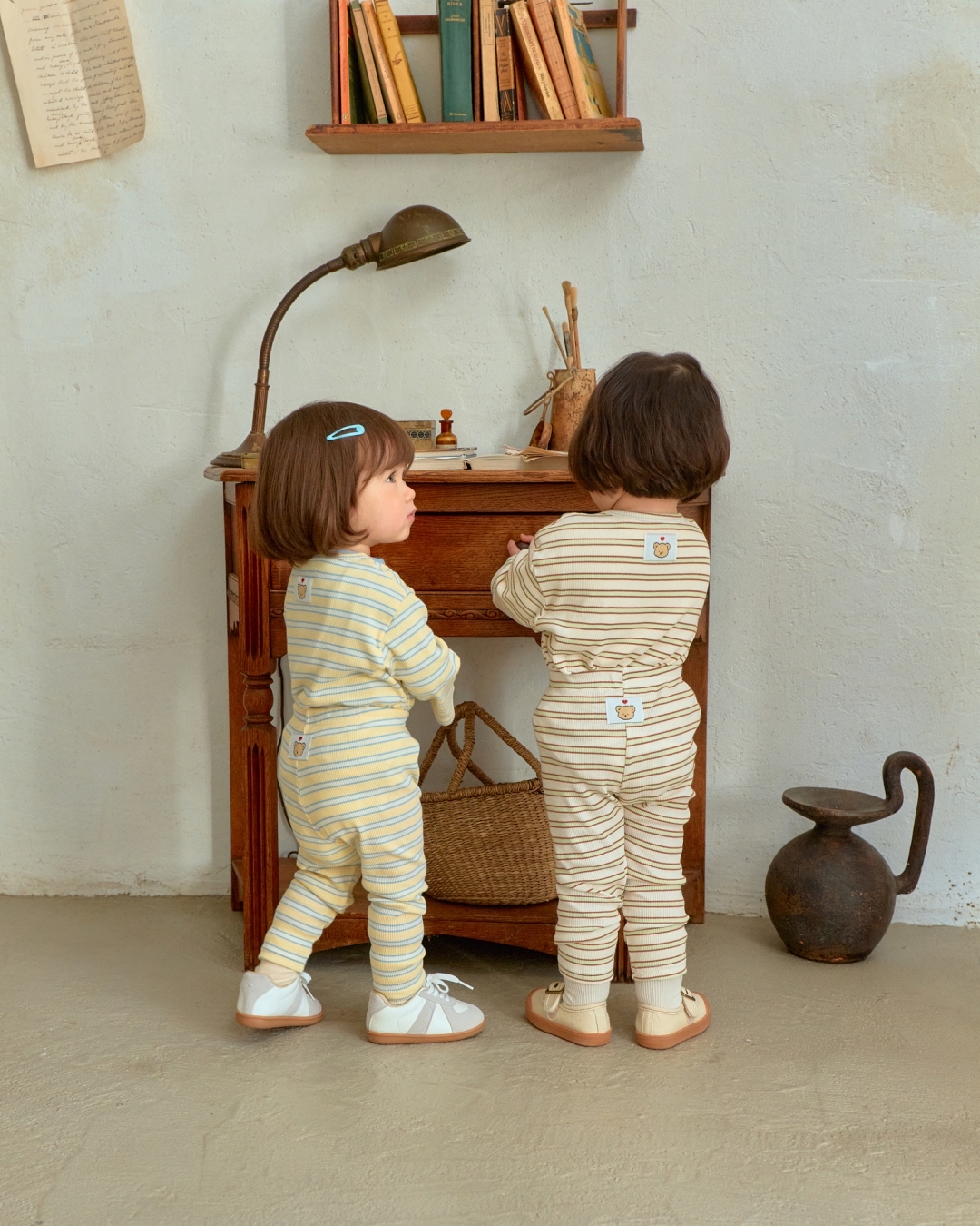 🇰🇷Oottbebe 1+1 tee set