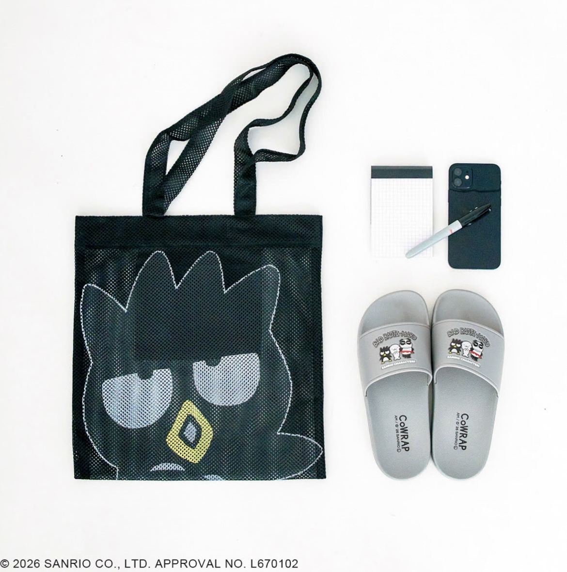 日本預訂📍日本Sanrio得意雙面圖案網面Tote Bag 1/4日本開售