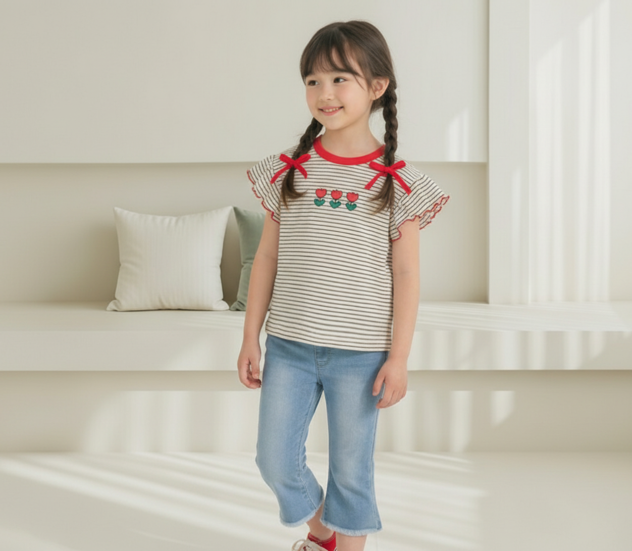 花花 Ruffle Top