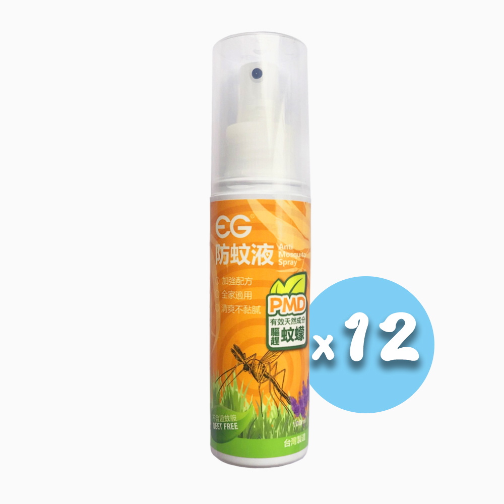 EG防蚊液 100ml x 12支