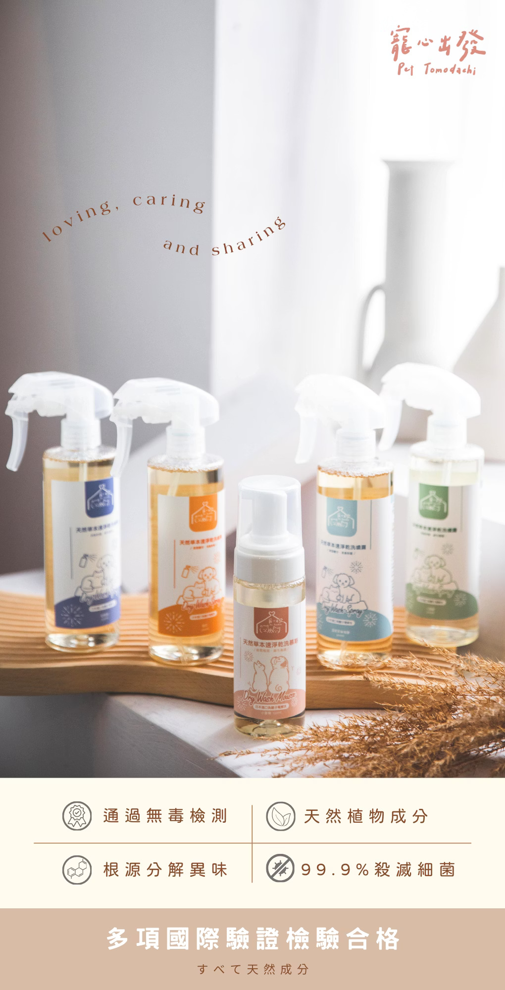 寵心出發-散步必備｜肉球乾洗慕斯 小蒼蘭