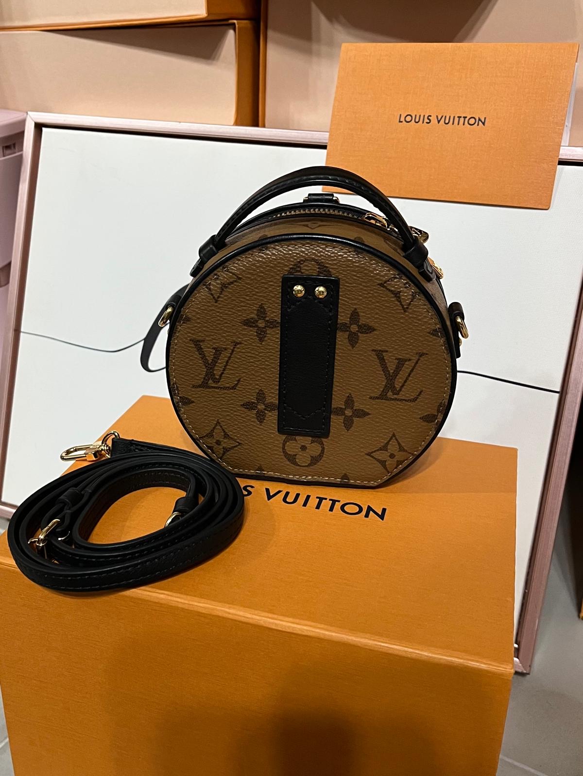 LV M83614 Mini Boite Chapeau 100%Authentic, 99%New ✅收據✅Dust bag✅Box