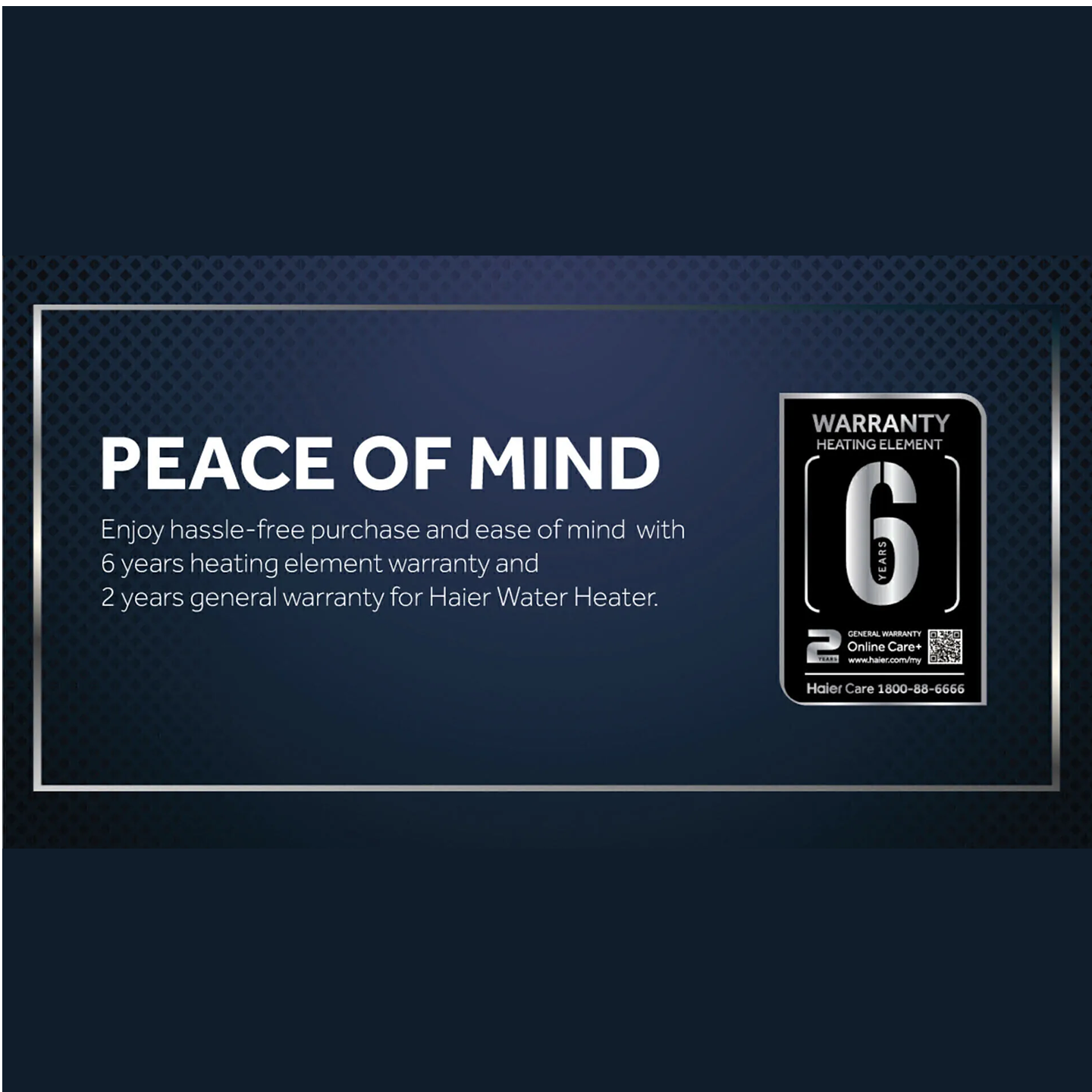 Haier 4.2kW DC Pump Water Heater Black (EI42E-KP3B)