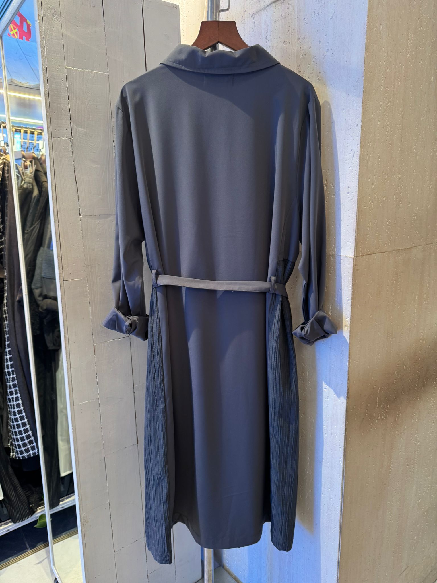 103763 拼色連身裙