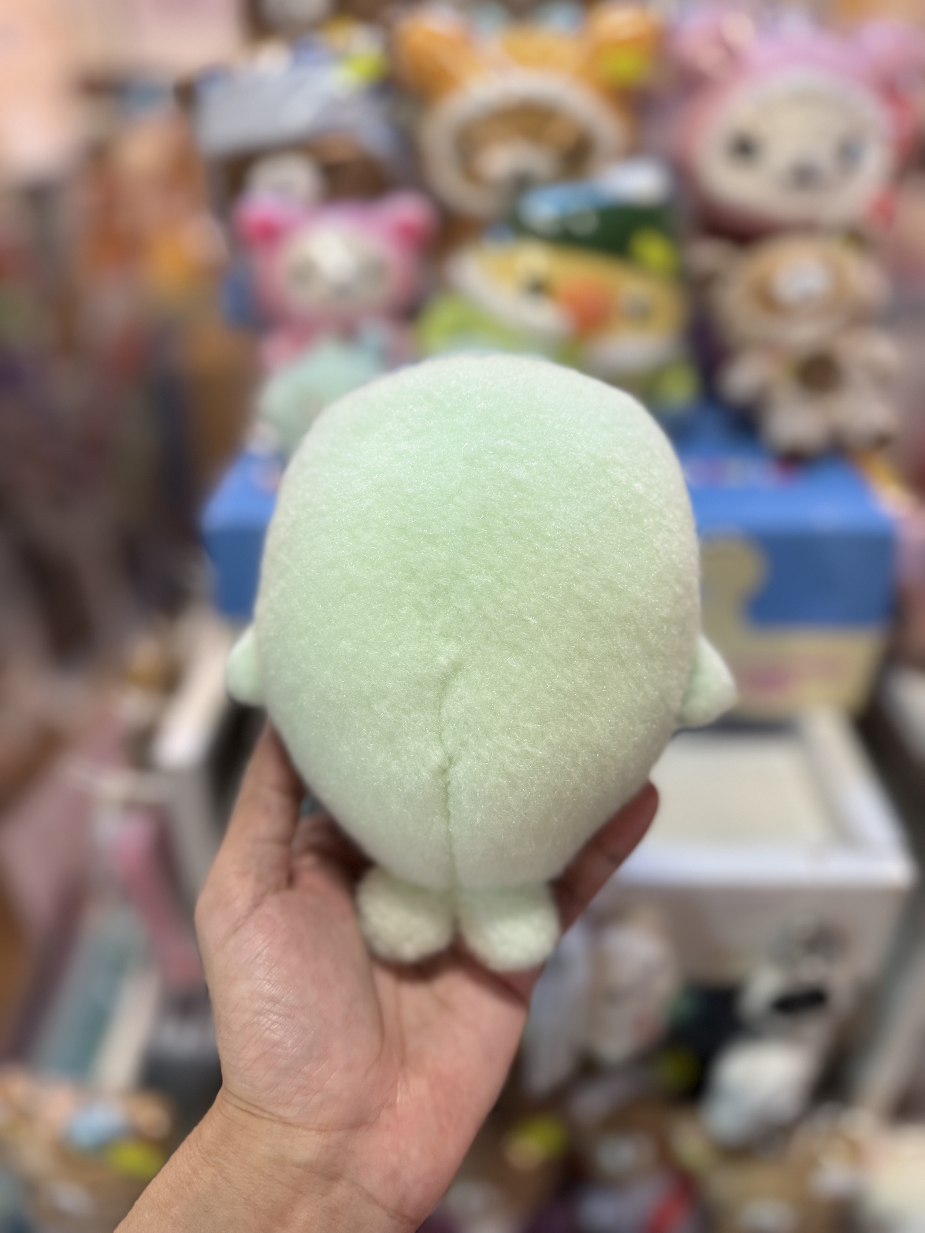 《現貨》全新Rilakkuma瓦瓦貓系列小海豹 手玉公仔。掛飾。公仔