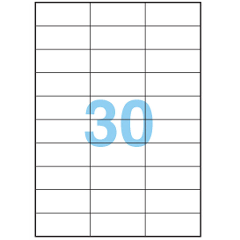 A3489: ANEOS A4 FSC Multipurpose Label 70.0 x 29.7 mm