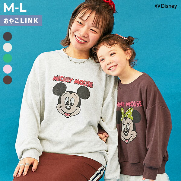 🆕【⭐訂購⭐】🇯🇵日本直送🌀❣#親子裝❣#Disney 復古設計 前後印花 衛衣［5款選］🌀[ELJA-0048][261105]