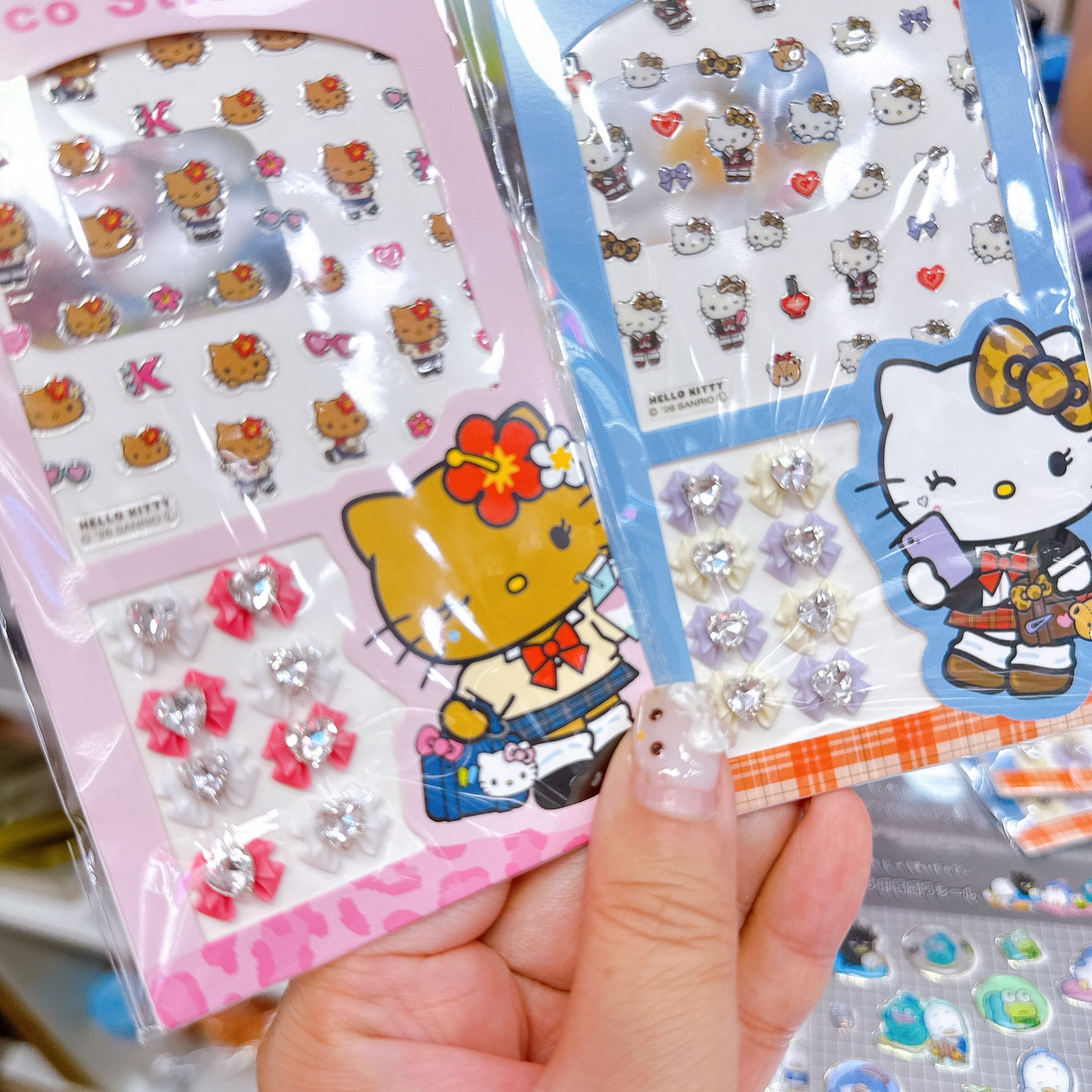 日本直送Hello Kitty指甲貼