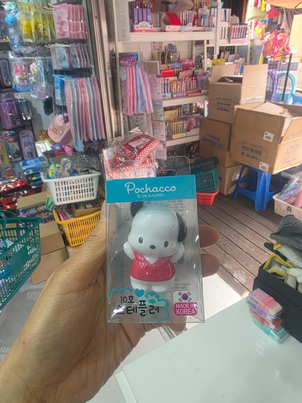  【預訂】韓國直送 Sanrio 立體造型釘書機