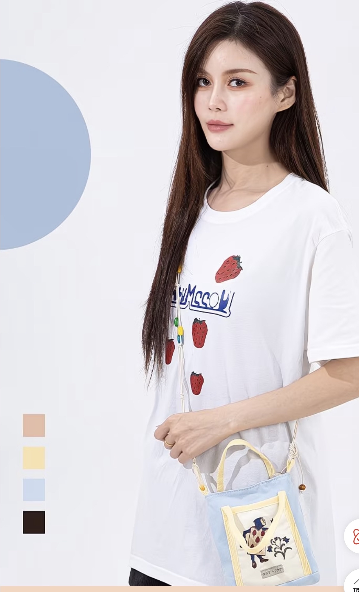 Alice In Wonderland Small Crossbody Bag
