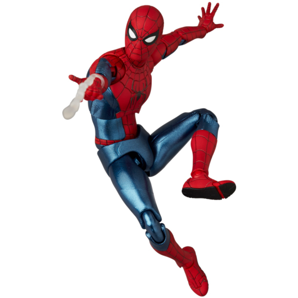 INCOMING MAFEX Spider-man No Way Home Red & Blue Suit 