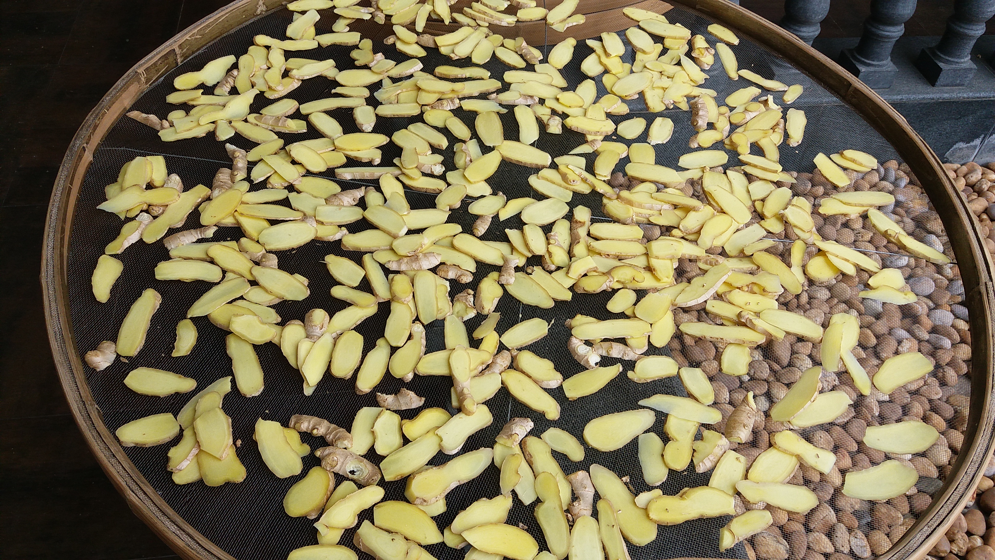  <南薑片> -  有機種植天然生曬手切 