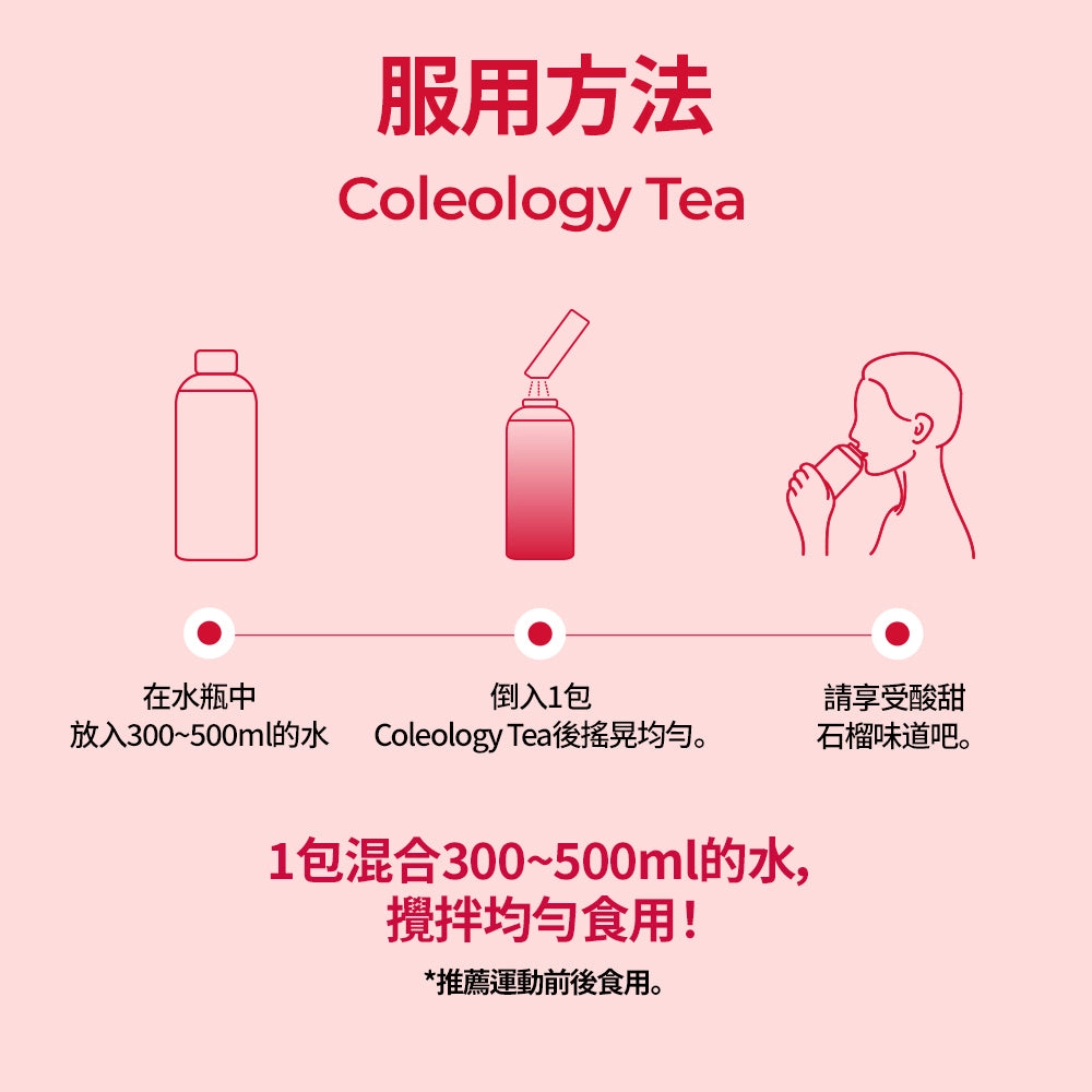 FOODOLOGY 五彩蘇植物纖體速溶茶 Coleology Tea PRO (15條)