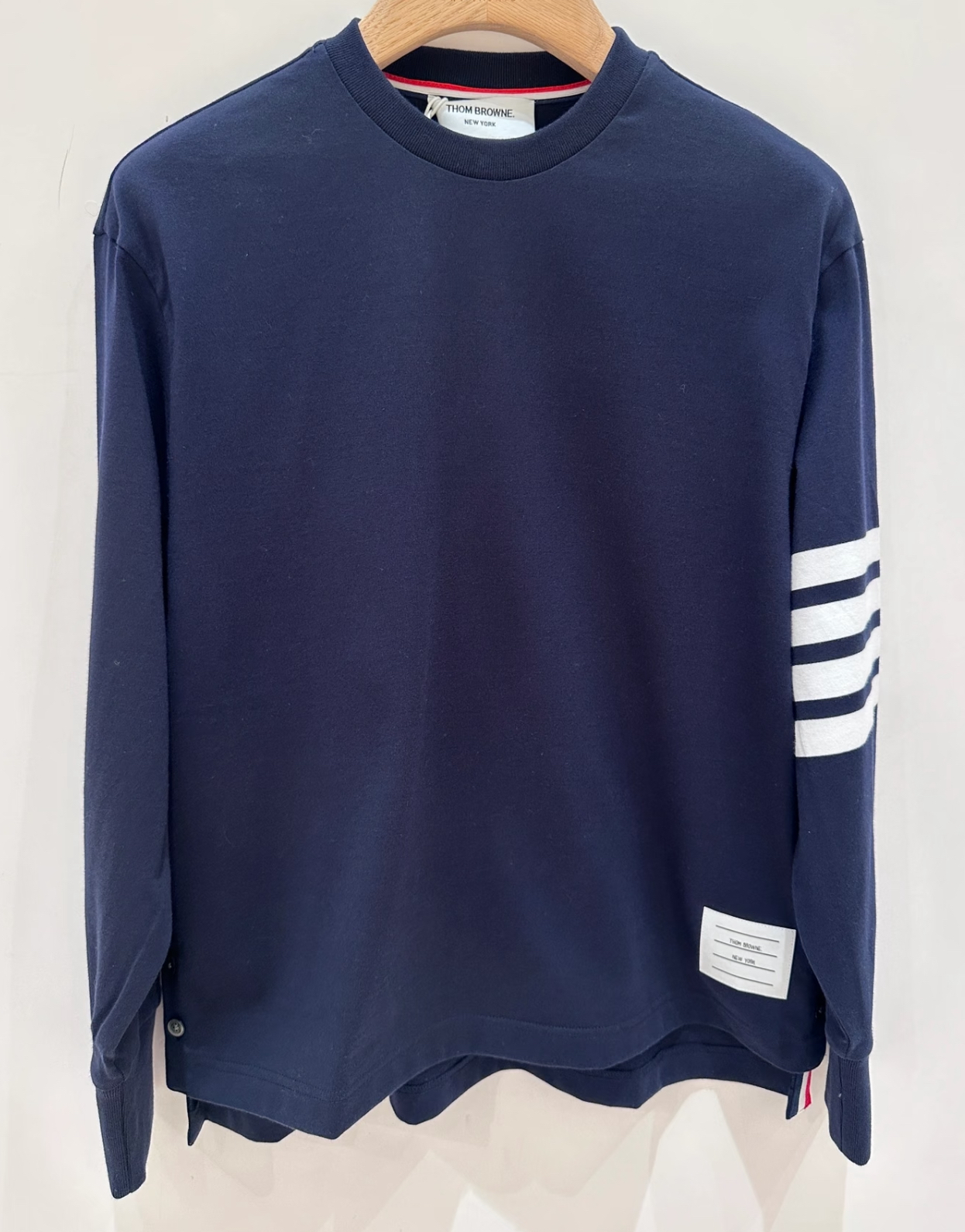 訂貨📮 Thom Browne深藍色圓領長袖 Tee Size 36/38  限時優惠😍
