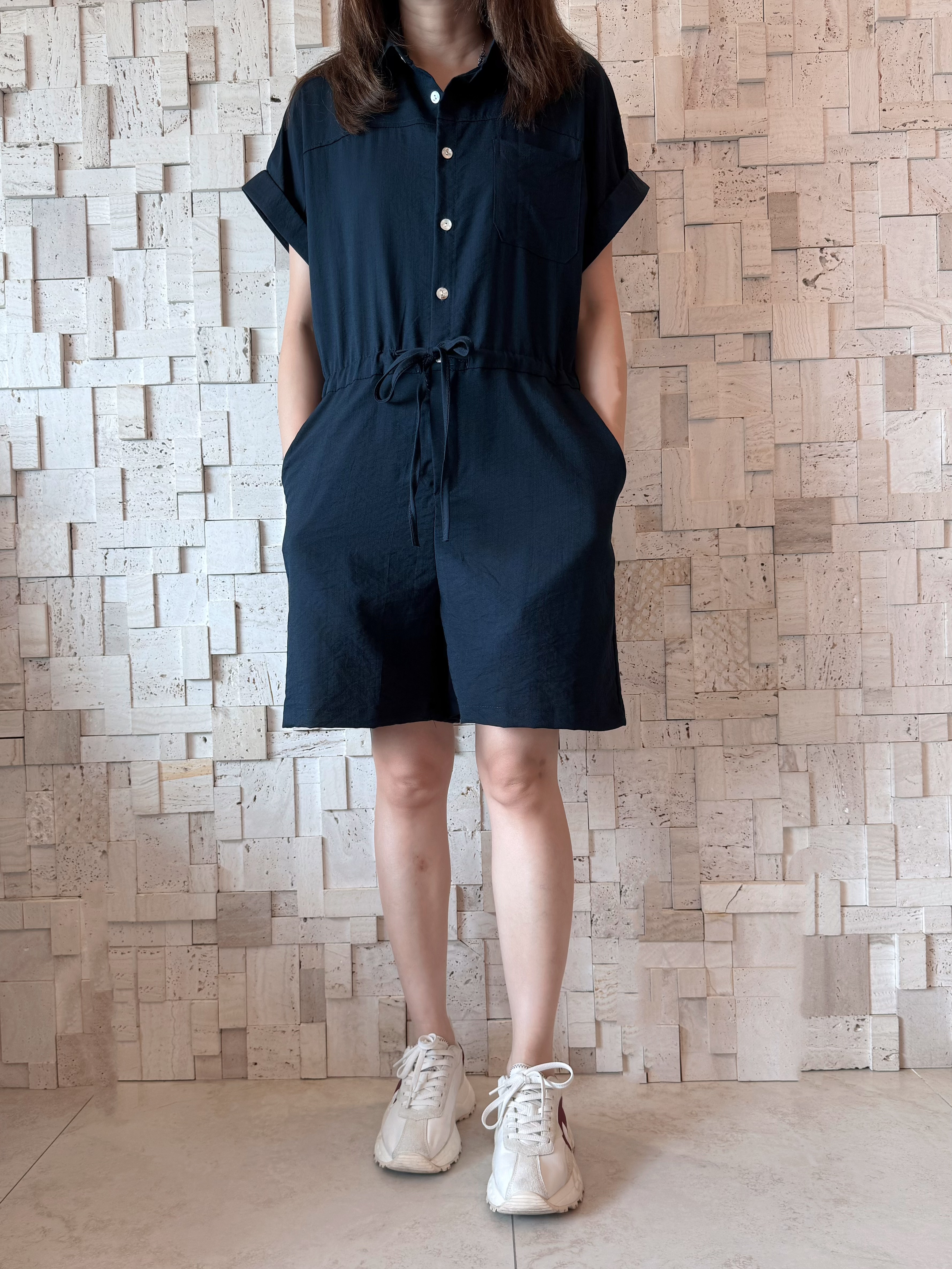 S00357 滑身梳織工人褲❣️